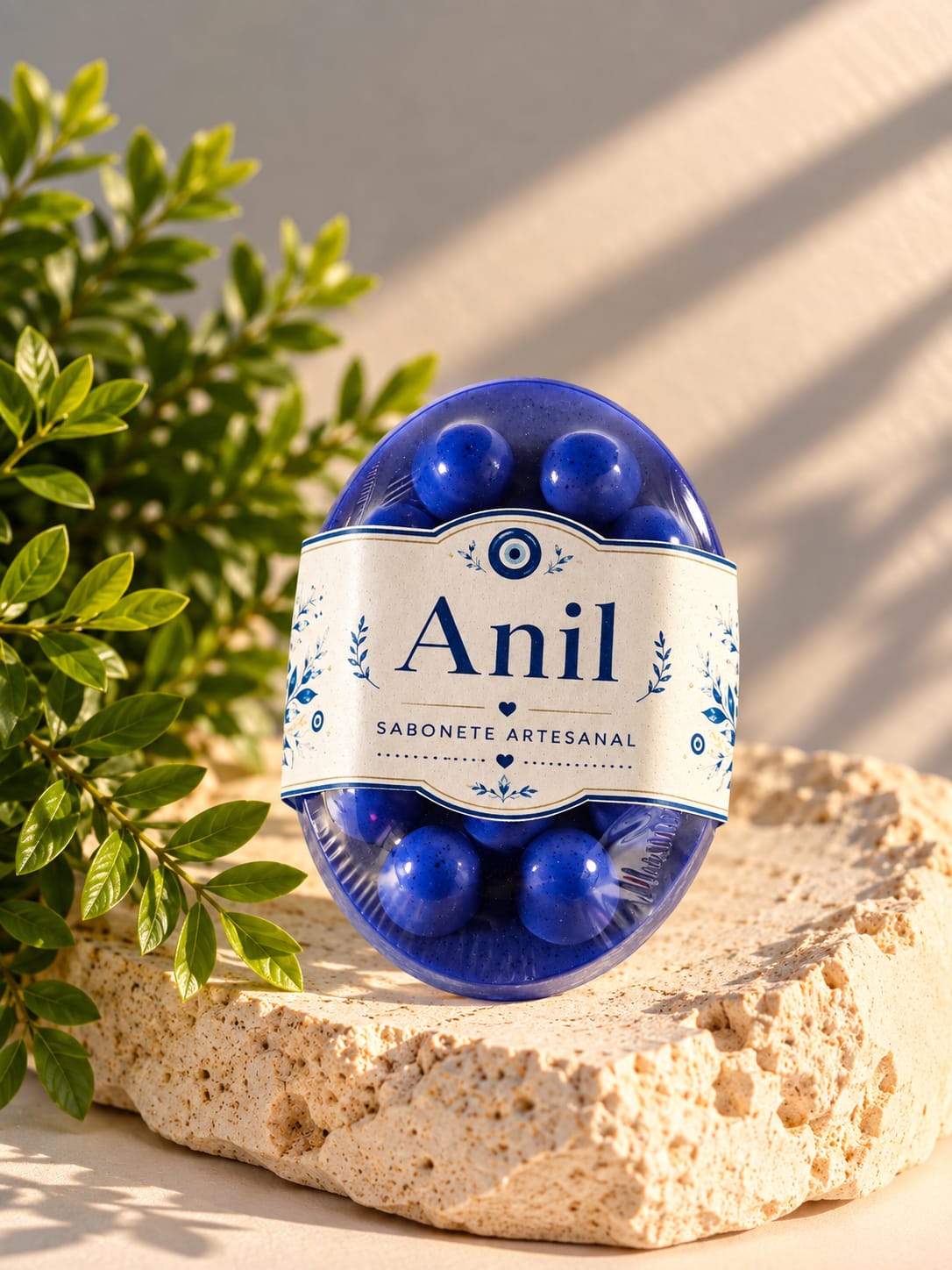 Sabonete Massageador Anil